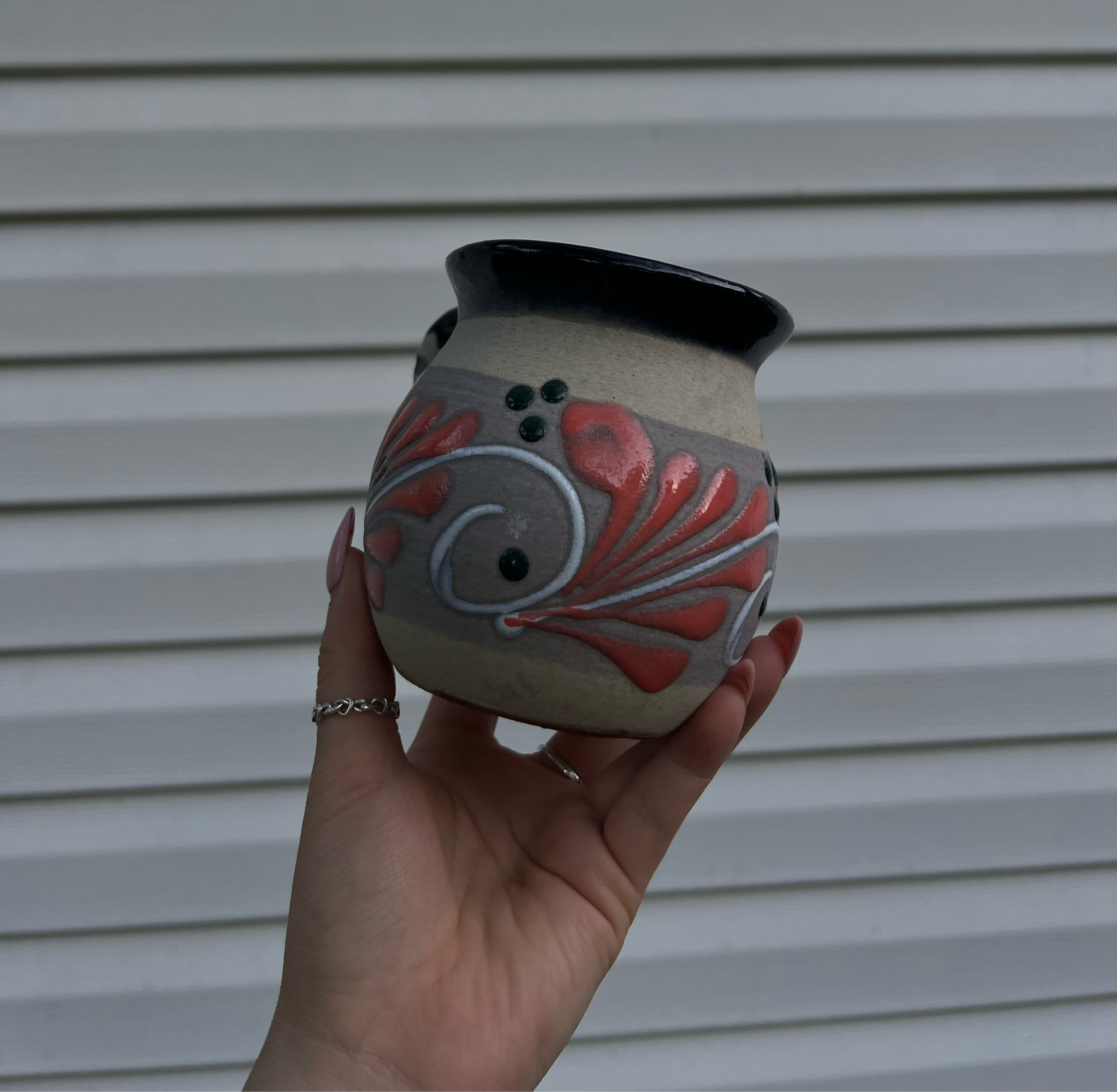 Traditional Purple Artesanal Mug