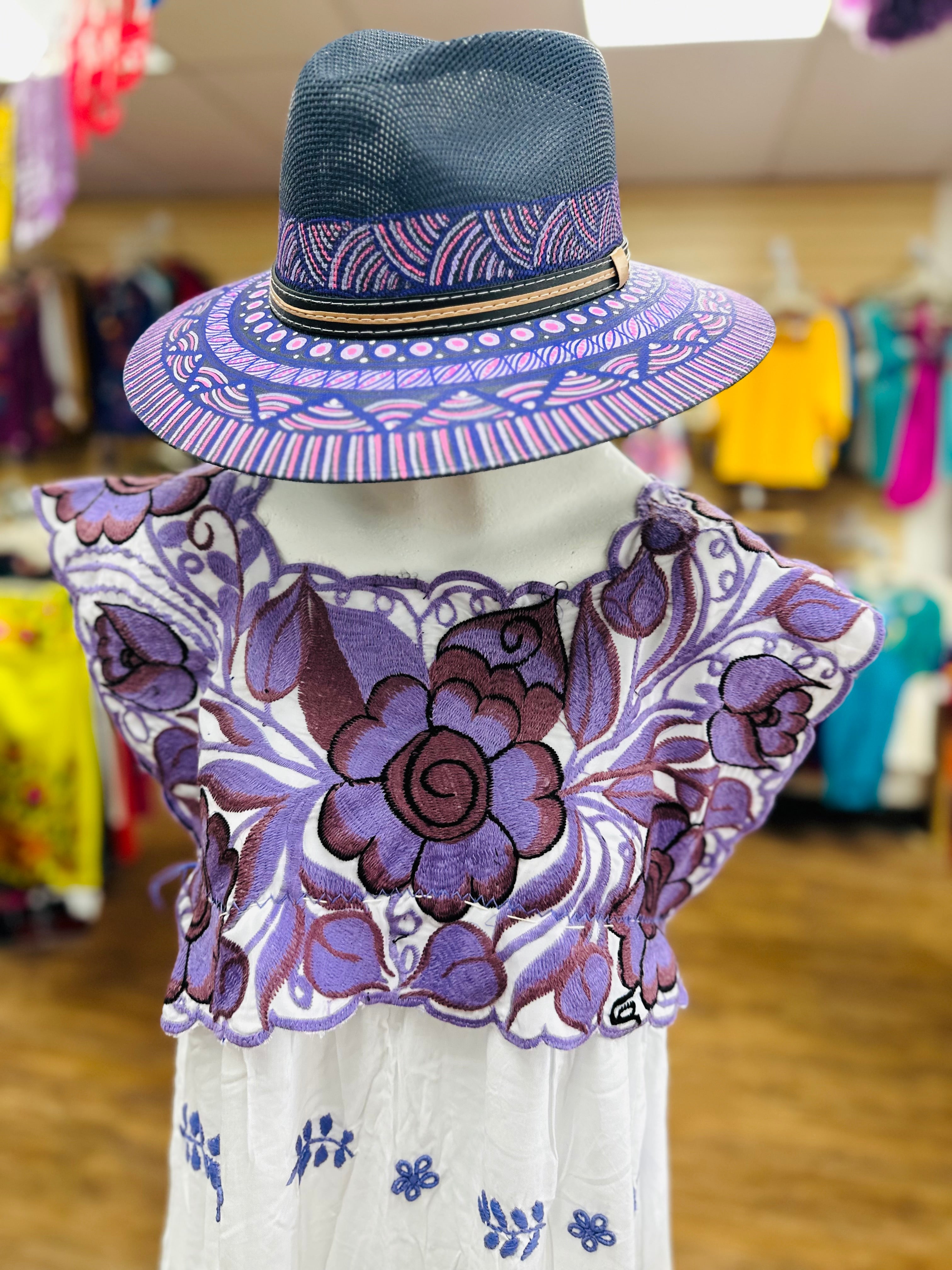 Camelia Maxi Embroidered Dress