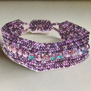 Artisanal Seed Bead Magnetique Bracelet - Guatemala