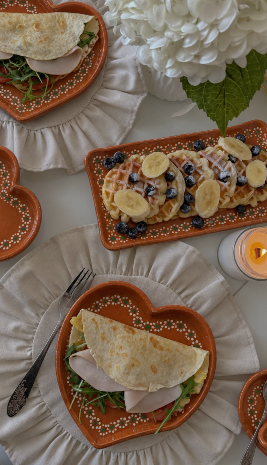 Heart-Shaped Barro Plate