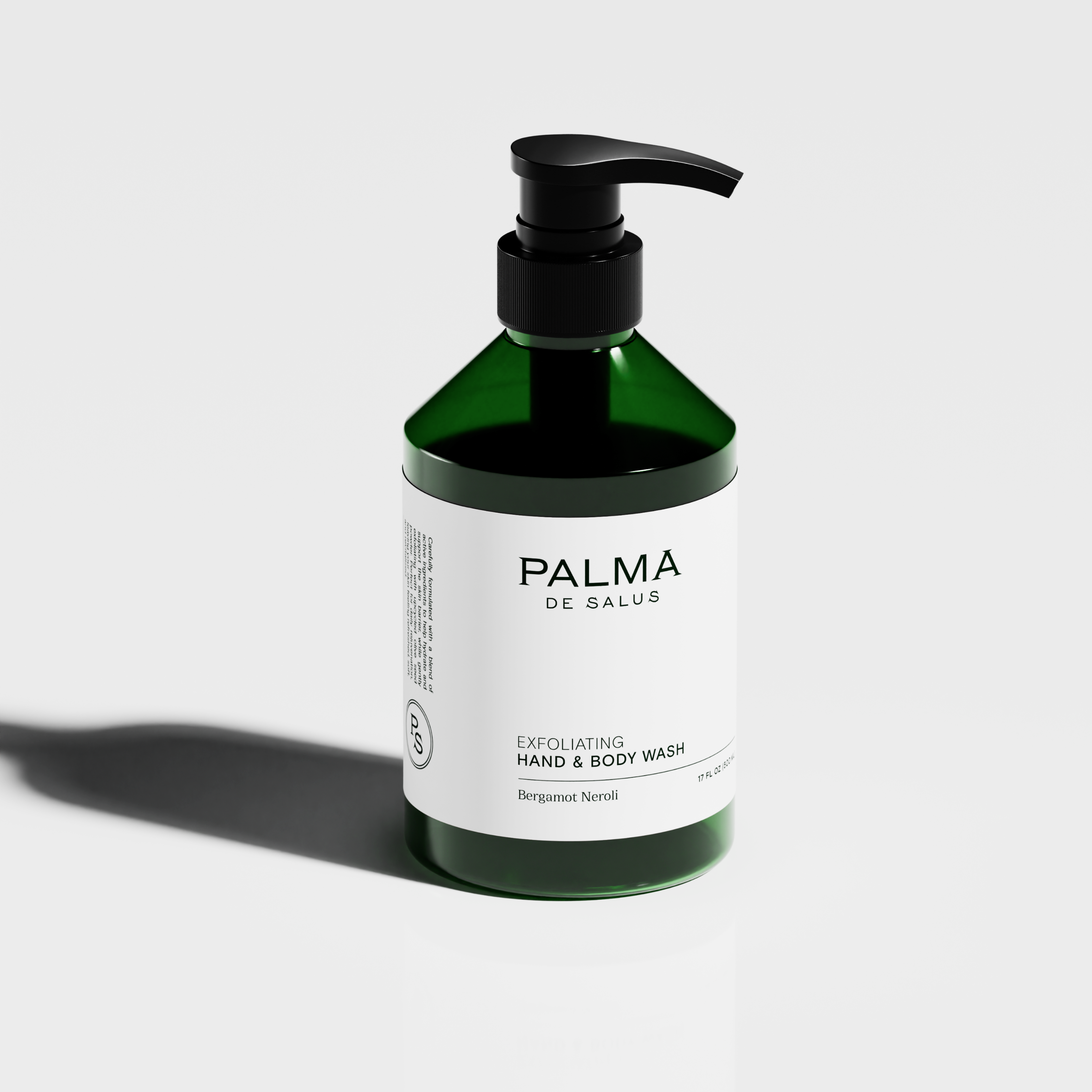 Plant-Based Bergamot Neroli Exfoliating Hand & Body Wash