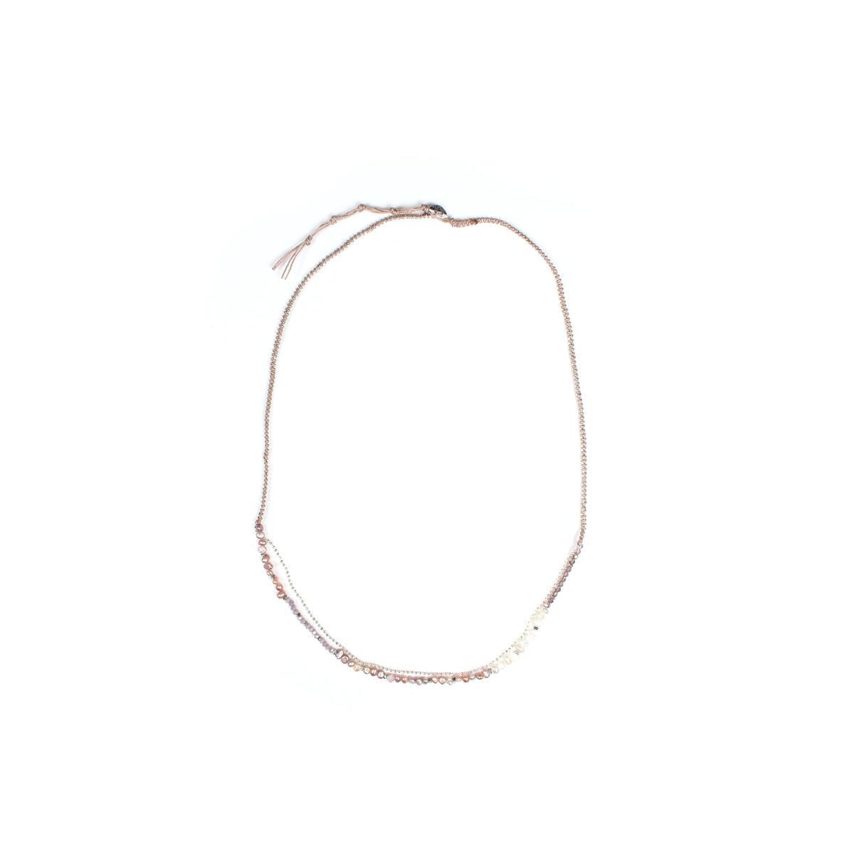 Anita Bead and Chain Wrap Bracelet Necklace – Thailand