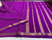 100Grm Thickness Pure South Silk Saree