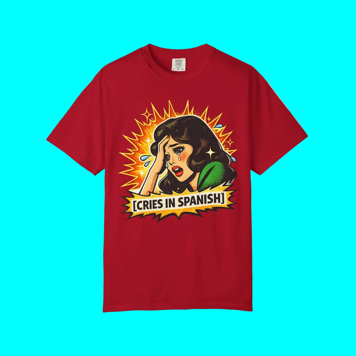 Telenovela Cries in Spanish T-shirt | Heavy Cotton | 5 Colors