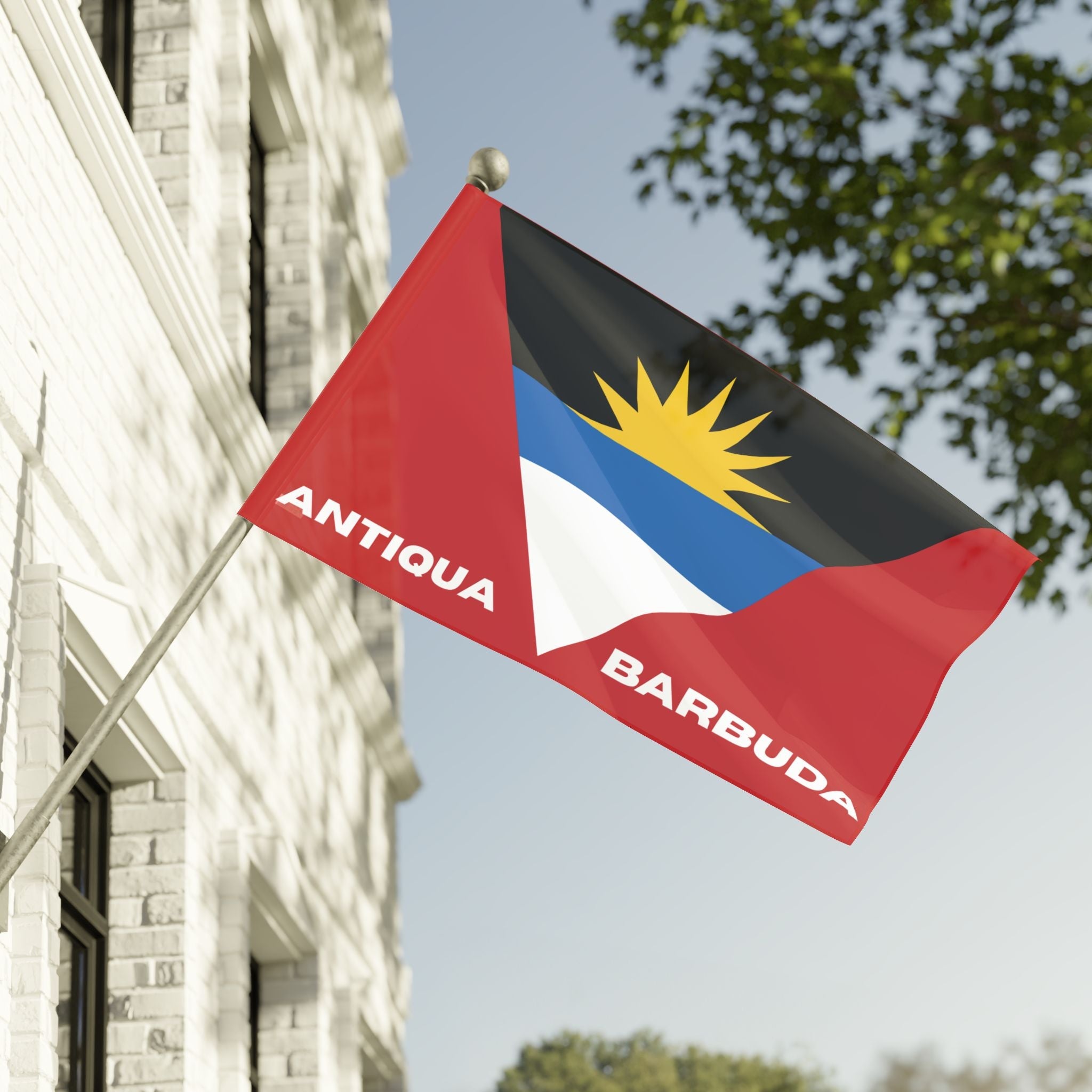 Antigua and Barbuda Flag Wall Art