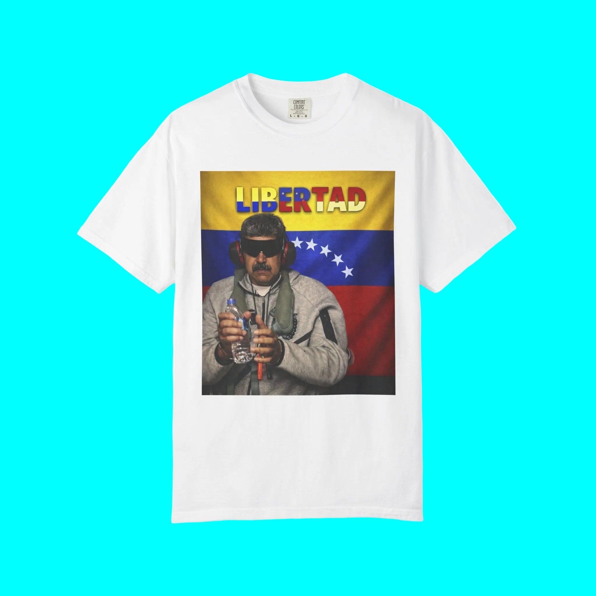 LIBERTAD PARA VENEZUELA T-Shirt | Maduro Captured Venezuelan Pride | Viral Latino Tees | Unisex - 3 Colors