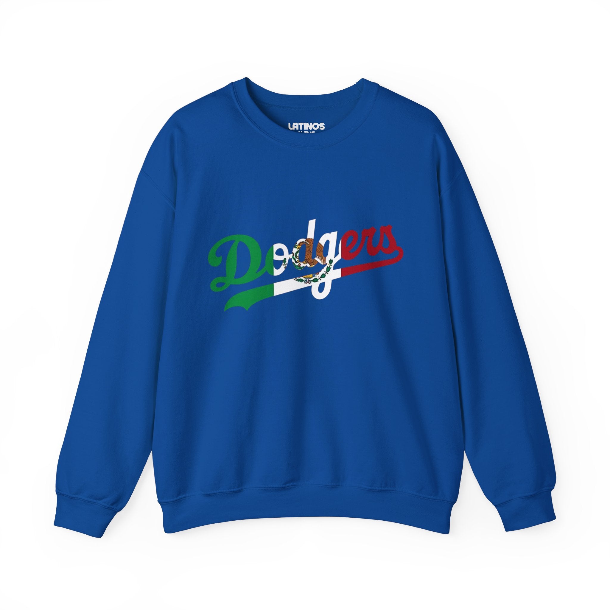 Los Angeles Mexican Pride Dodger Crewneck Sweatshirt | World Series 2025 LA Champions Baseball | Funny Latino | 3 Colors