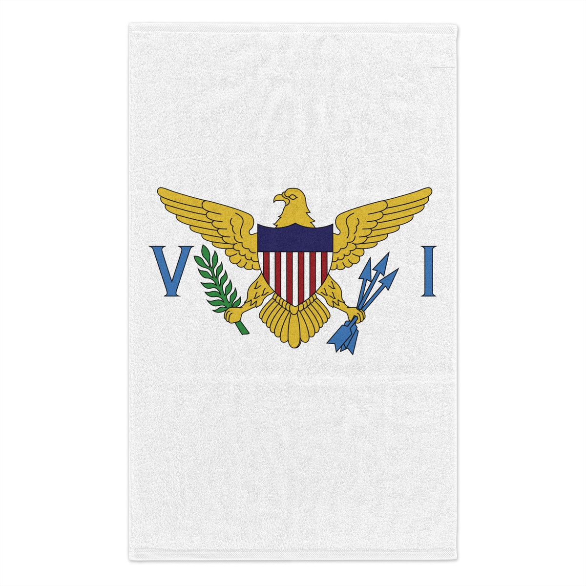 Virgin Islands Flag Rally Towel