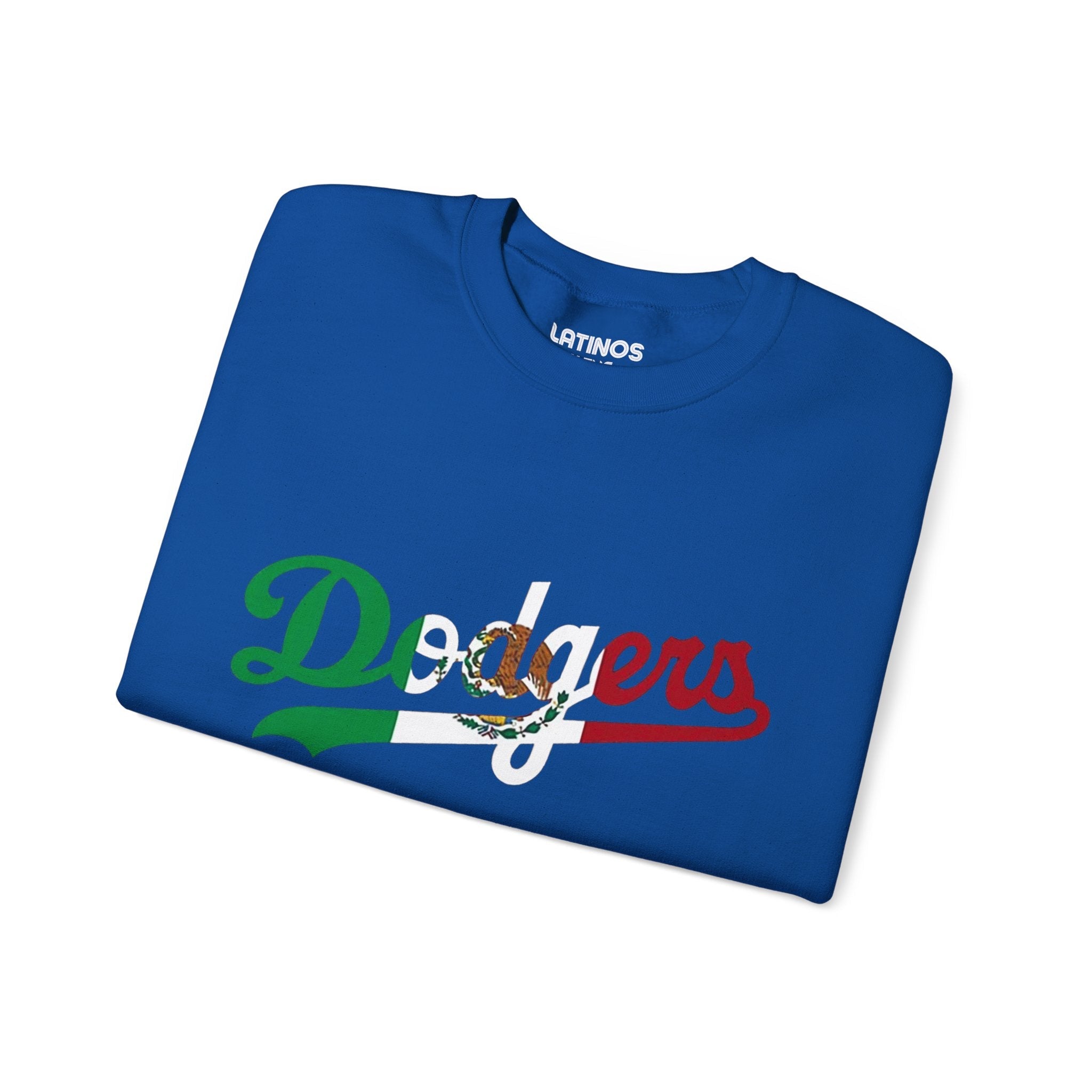 Los Angeles Mexican Pride Dodger Crewneck Sweatshirt | World Series 2025 LA Champions Baseball | Funny Latino | 3 Colors