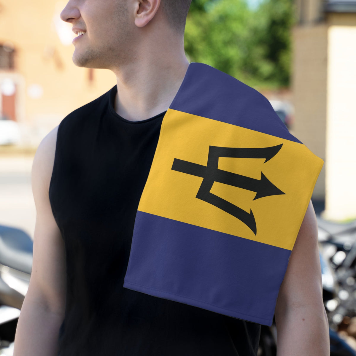 Barbados Flag Rally Towel