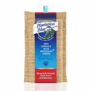 Plantation Blue 100 Percent Jamaica Blue Mountain Coffee, Dark Roast Ground, 12 oz