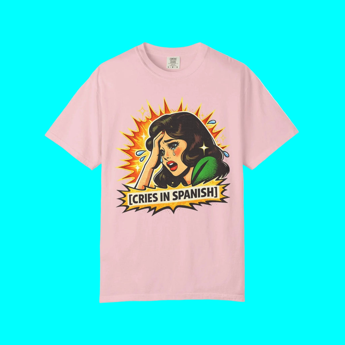 Telenovela Cries in Spanish T-shirt | Heavy Cotton | 5 Colors
