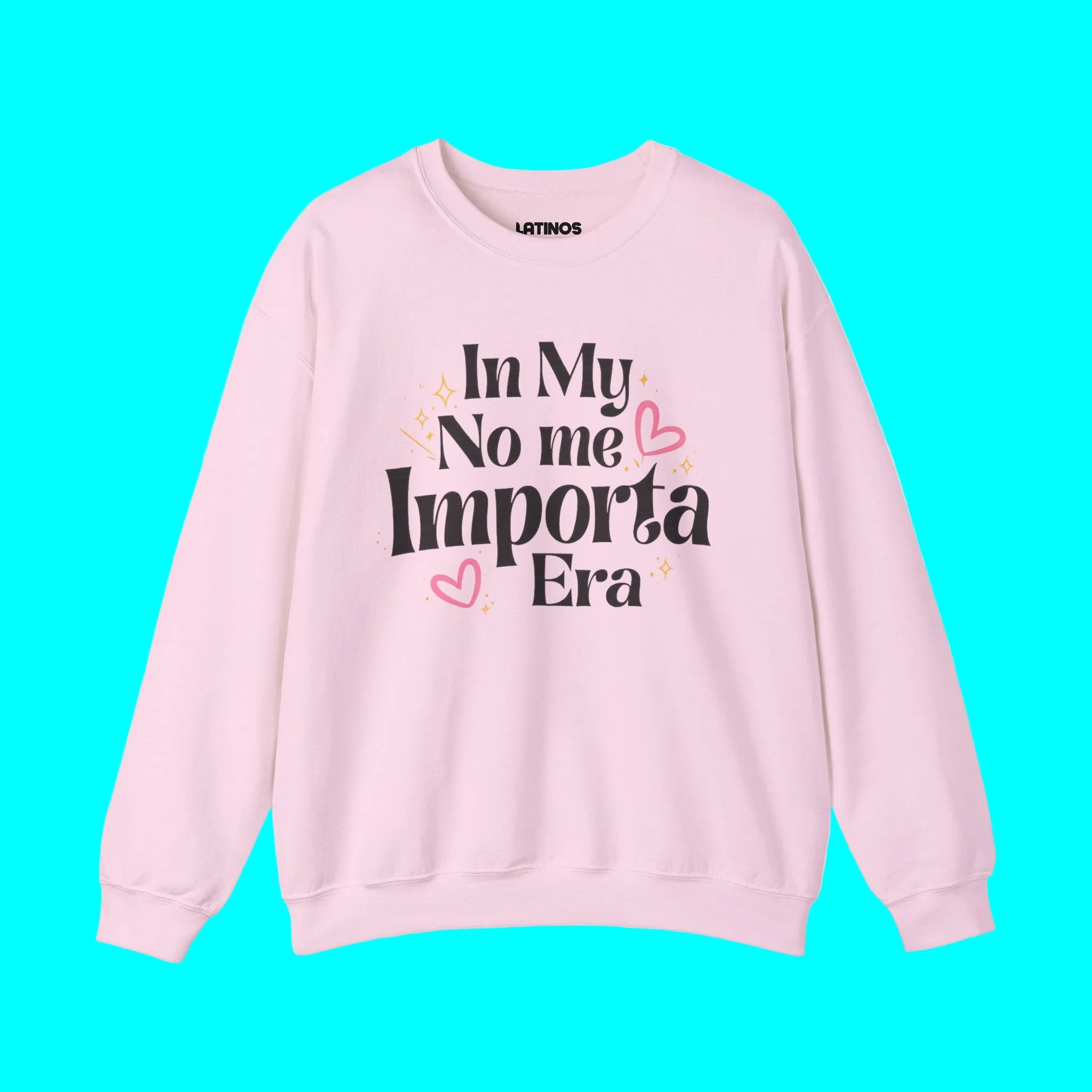 In My No Me Importa Era Crewneck Sweatshirt | Funny Latina Fleece-Lined Crewneck | 5 Colors