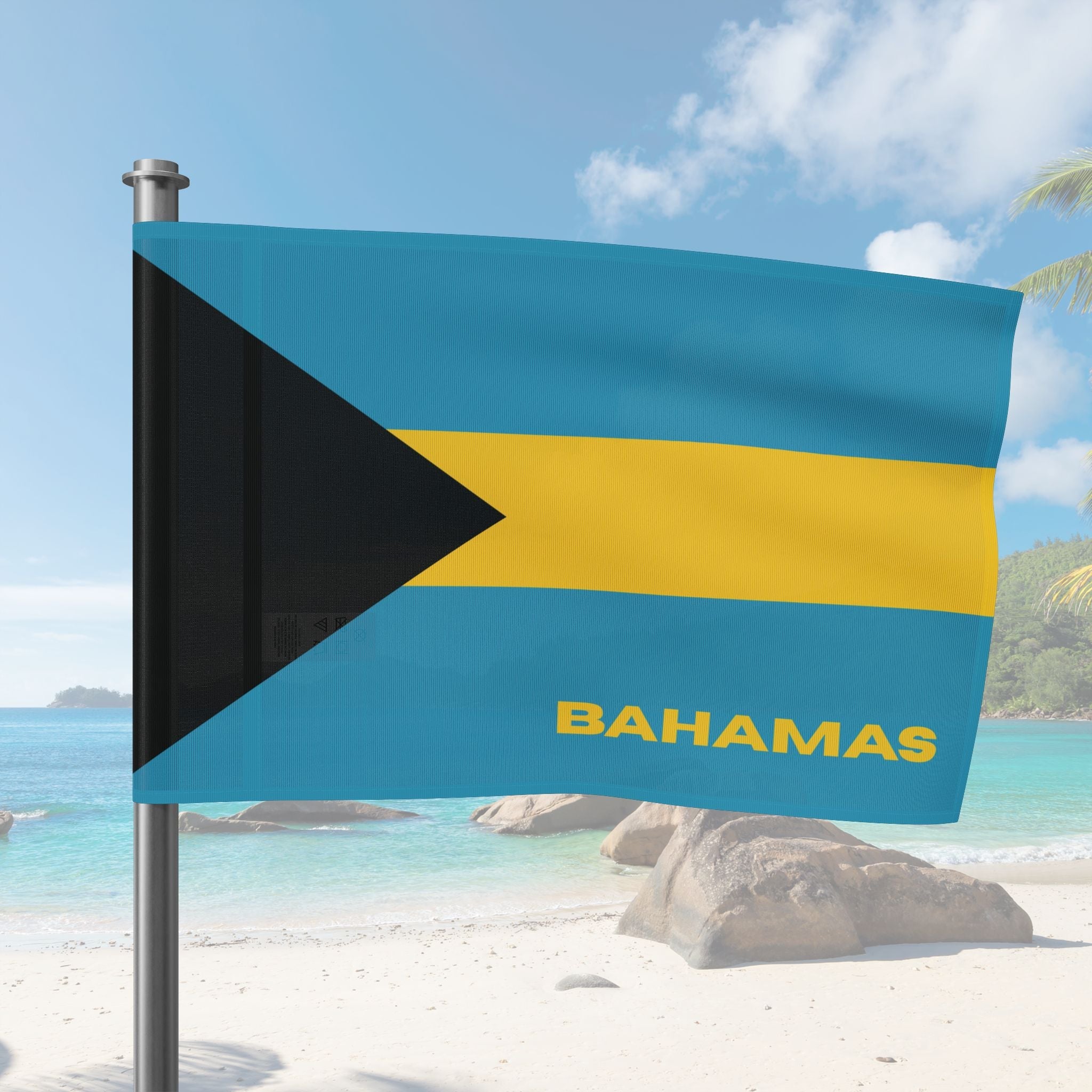 Bahamas Flag Wall Art