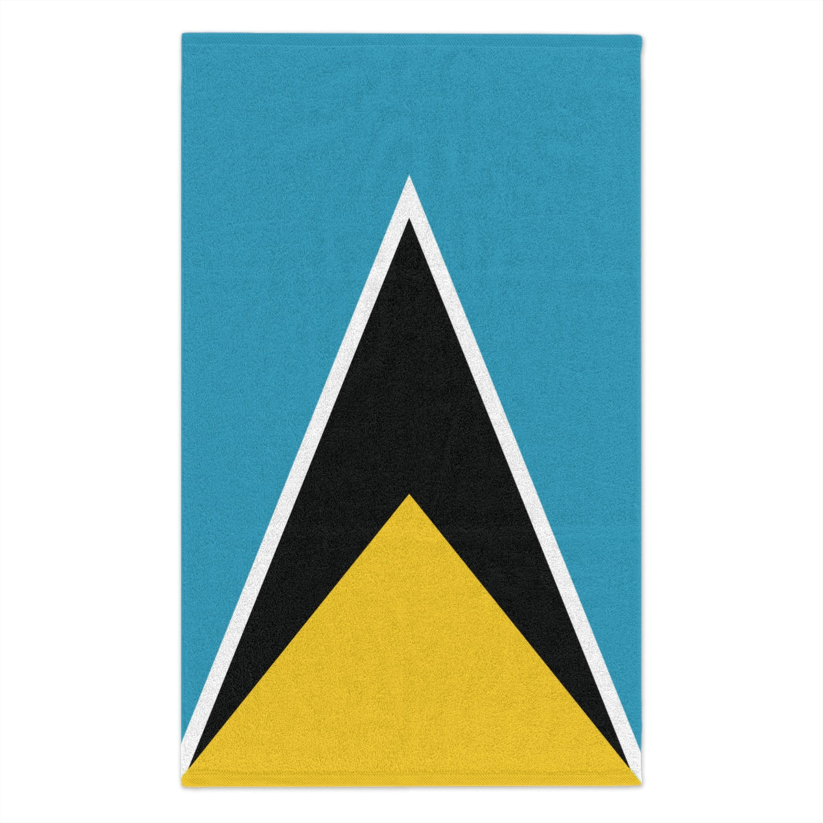 St. Lucia Flag Rally Towel