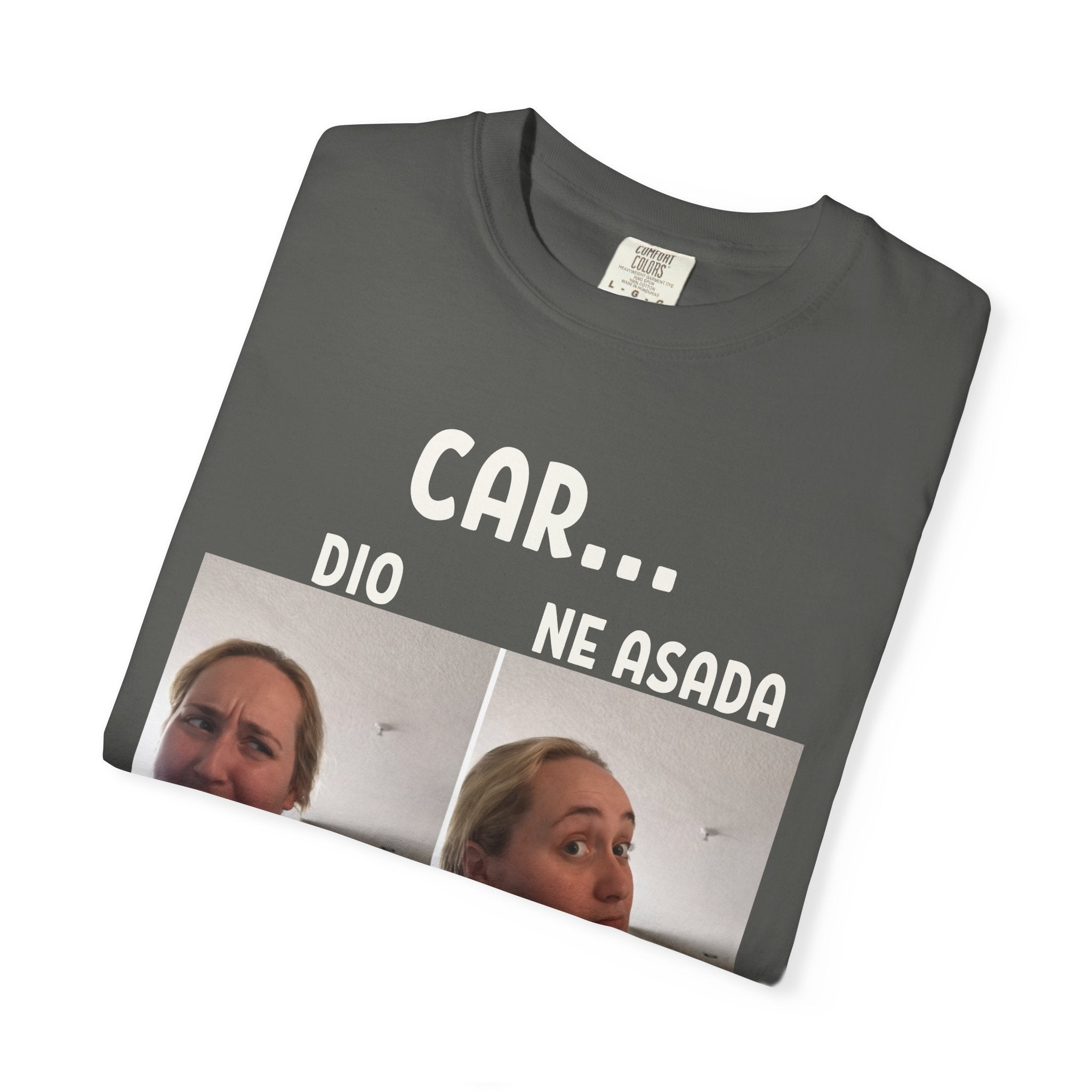 Cardio vs Carne Asada T-shirt | Two Panel Contrasting Reaction Meme | Latino Viral Tees