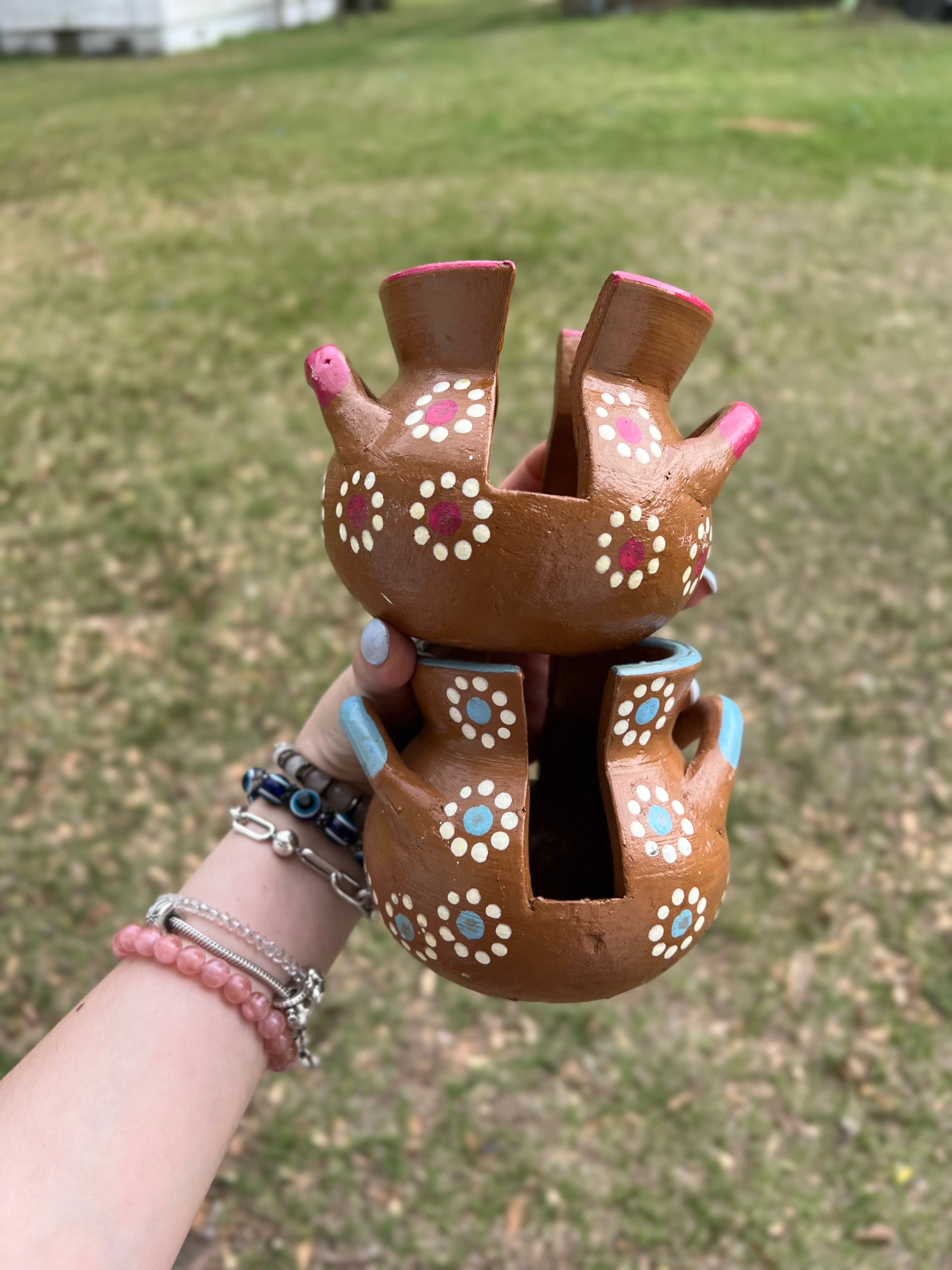 Pottery Napkin Holder