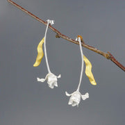 Shiny Flower Earrings