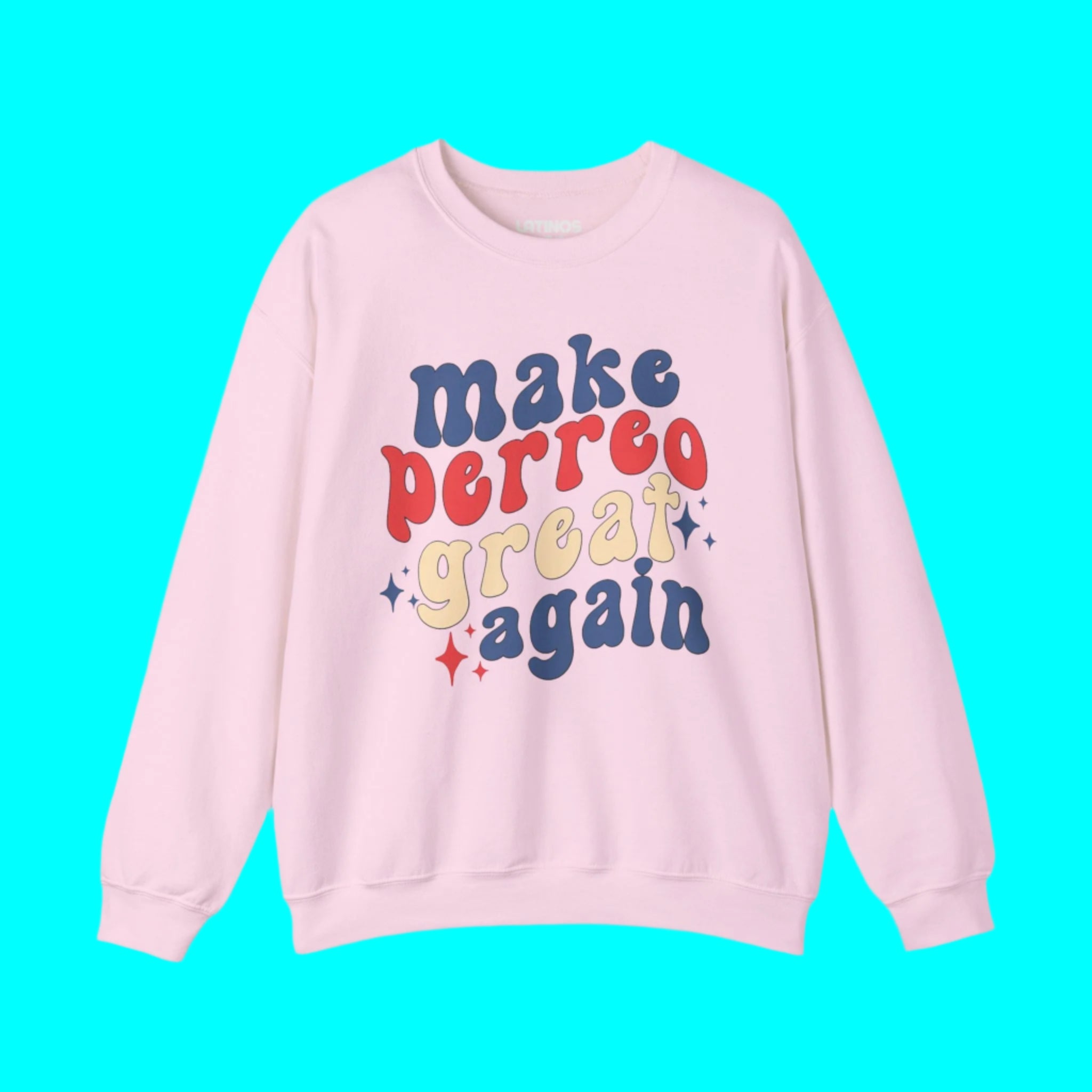 MPGA Make Perreo Great Again Fleece-Lined Crewneck Sweater | Reggaeton Latino Pride Funny Viral | 3 Colors