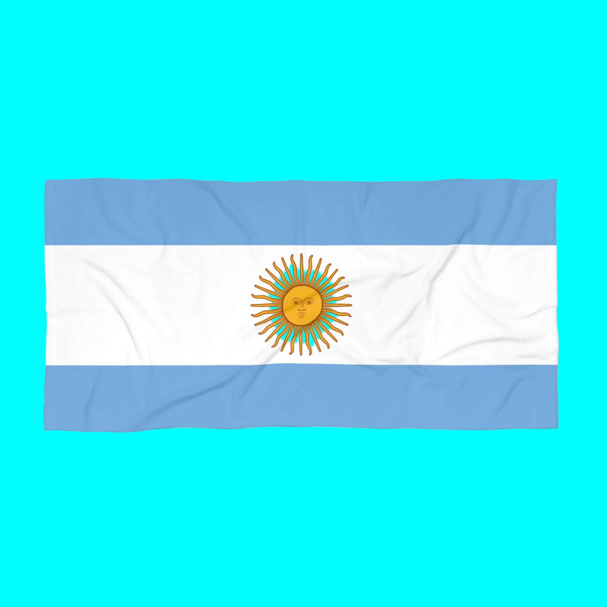 ARGENTINA Flag Beach Towel | Quality & Long Lasting - 2 Sizes | Argentinian Pride | Gift for Argentineans