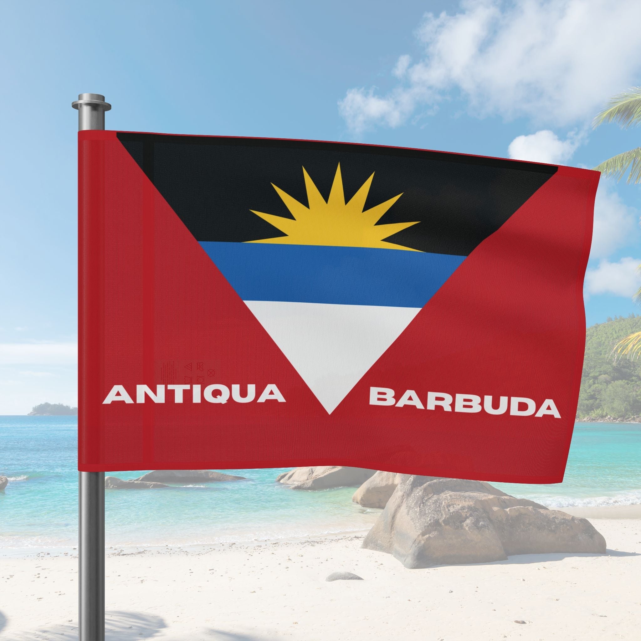 Antigua and Barbuda Flag Wall Art