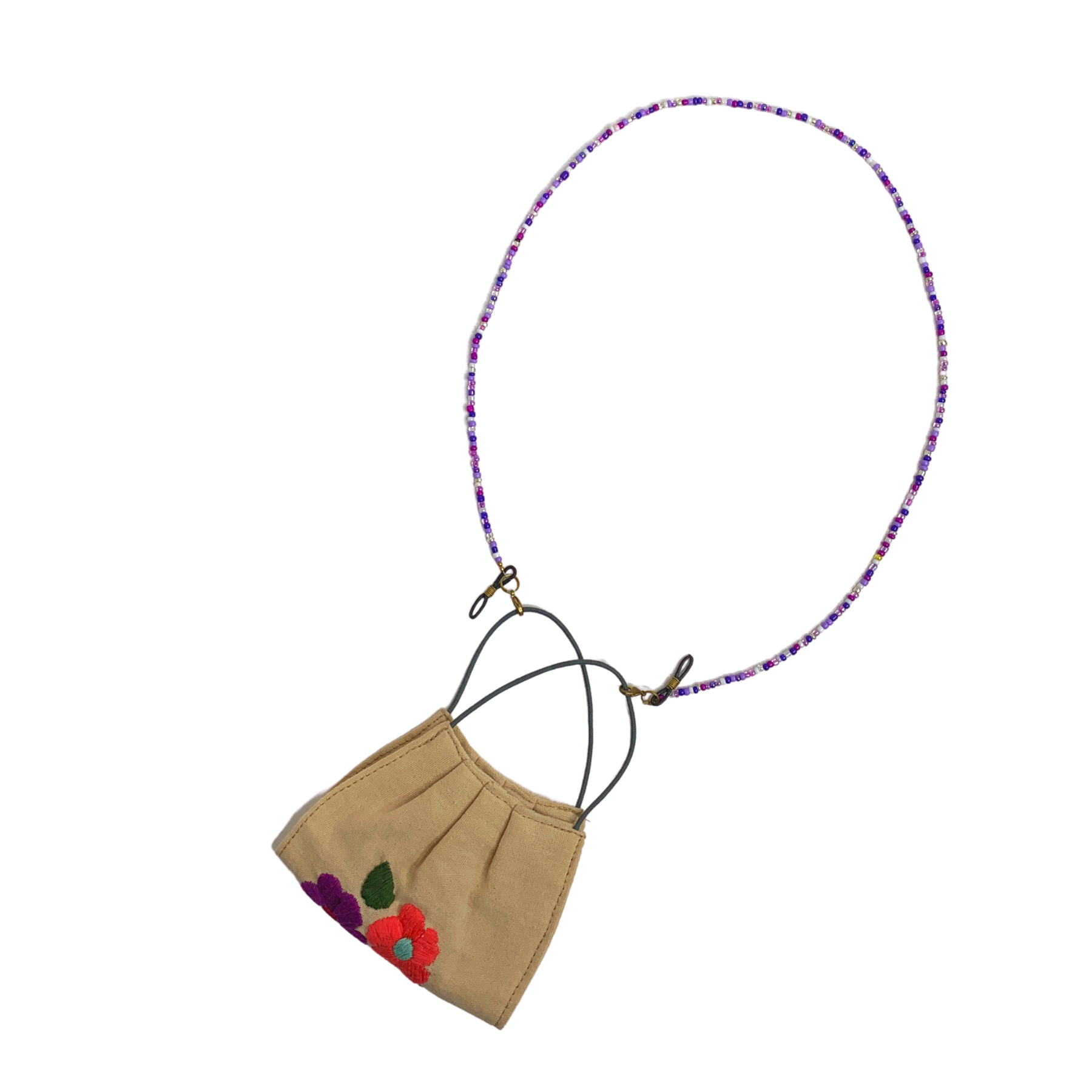 Convertible Seed Bead Sunglass Straps | Mask Chain - Thailand