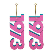 1973 Pink Hoops