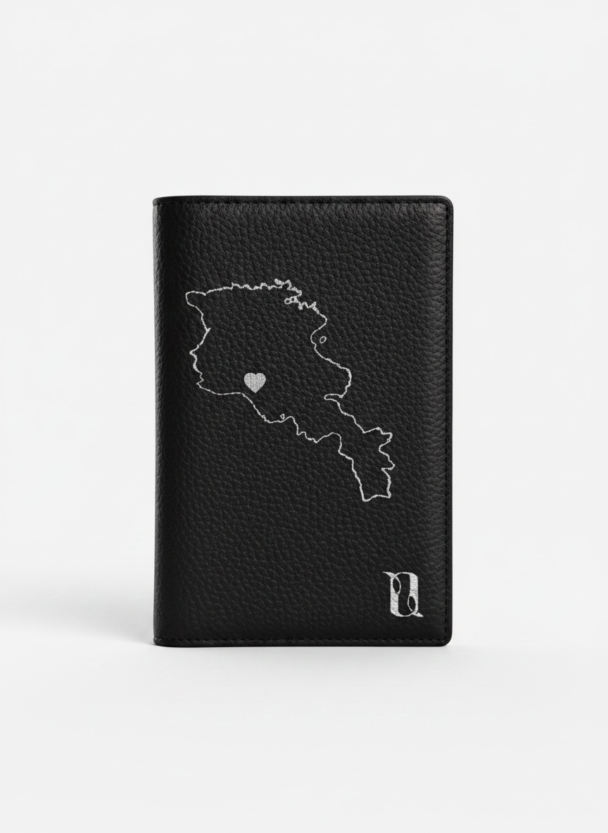 Love Armenia Passport Holder & Luggage Tag Travel gift Set