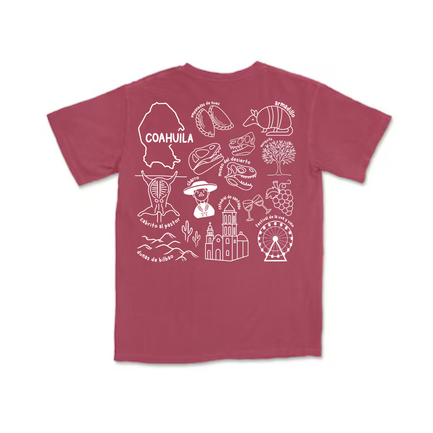 México State Sweater Front Design
