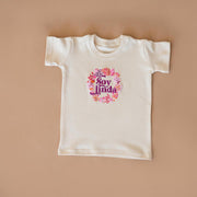 "Soy Linda Ruby" Organic Cotton Graphic Tee