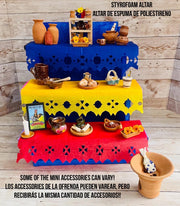 Altar de Ofrenda para Dia De Los Muertos Styrofoam Day of the Dead Offering Altar