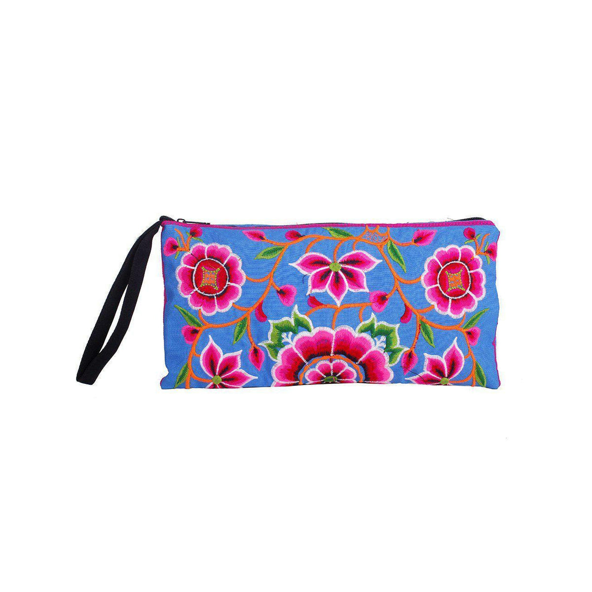 Prani Embroidered Hmong Wristlet - Thailand