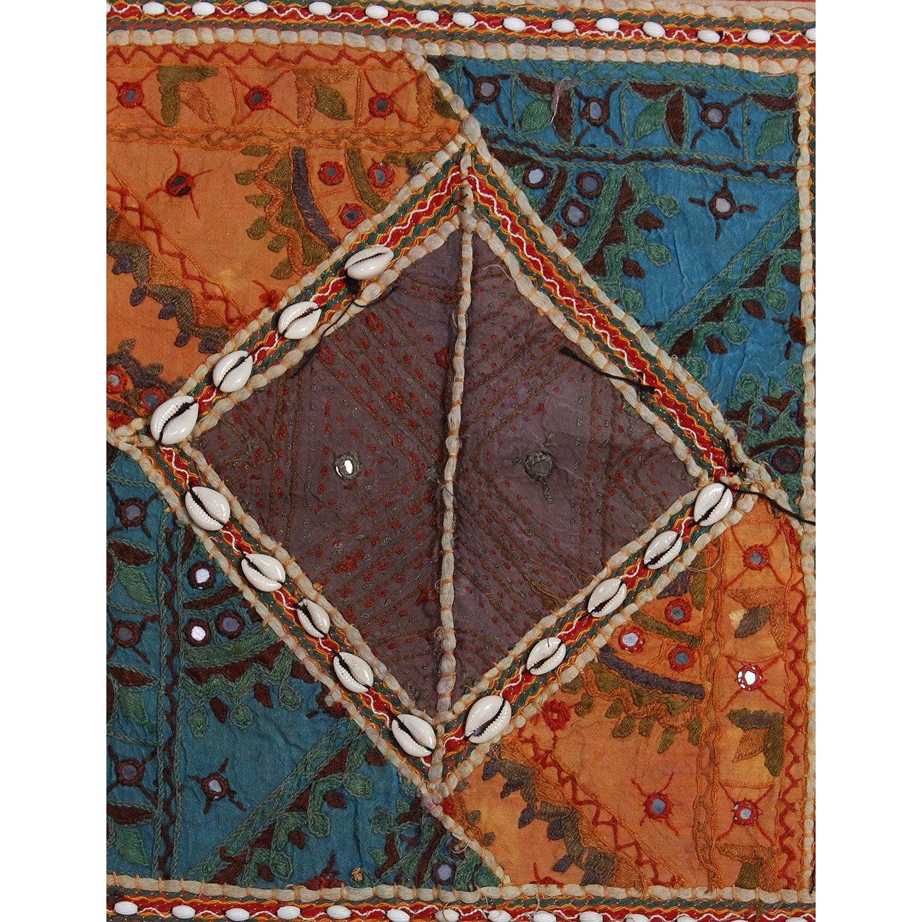 Vintage Indian Fabric Textiles - India