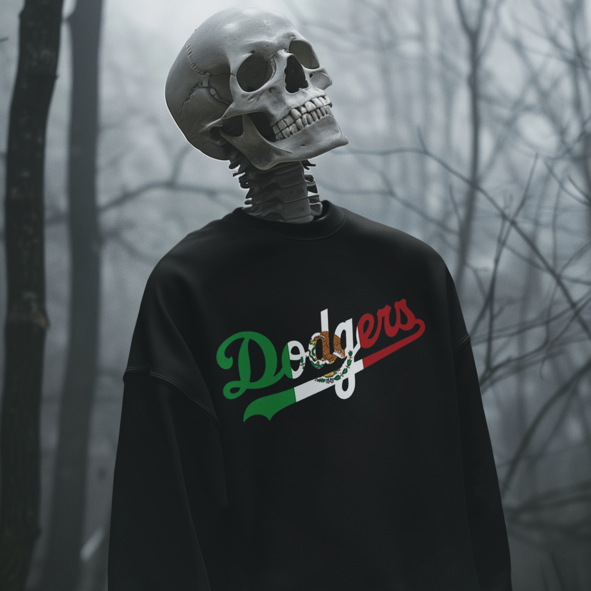 Los Angeles Mexican Pride Dodger Crewneck Sweatshirt | World Series 2025 LA Champions Baseball | Funny Latino | 3 Colors
