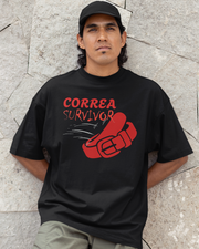 Correa Belt Survivor T-shirt | Chancleta Cinturon Joke Design Latino Pride Funny Viral Tees