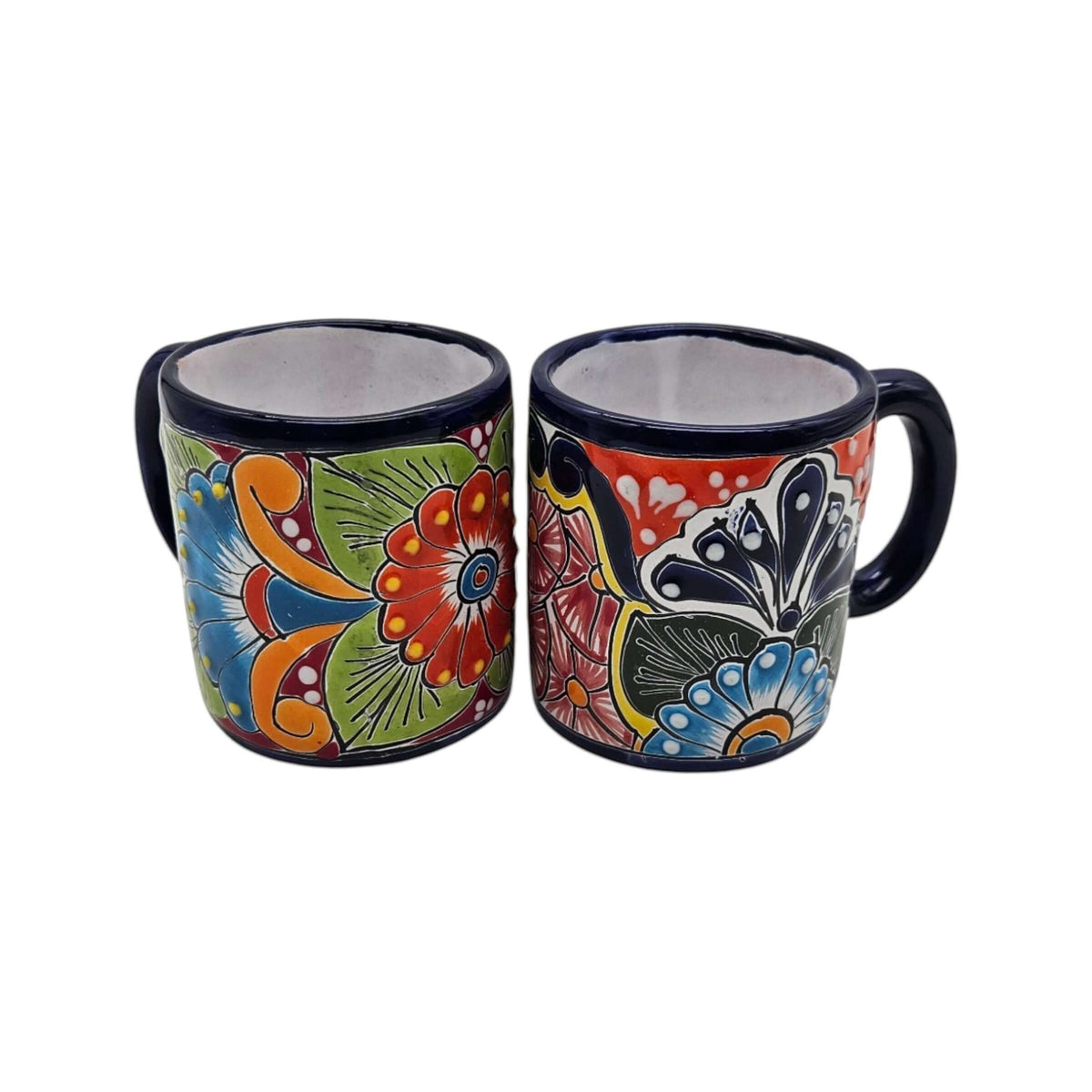 Talavera Coffee Mug | Hand-Painted Mexican Ceramic Cup