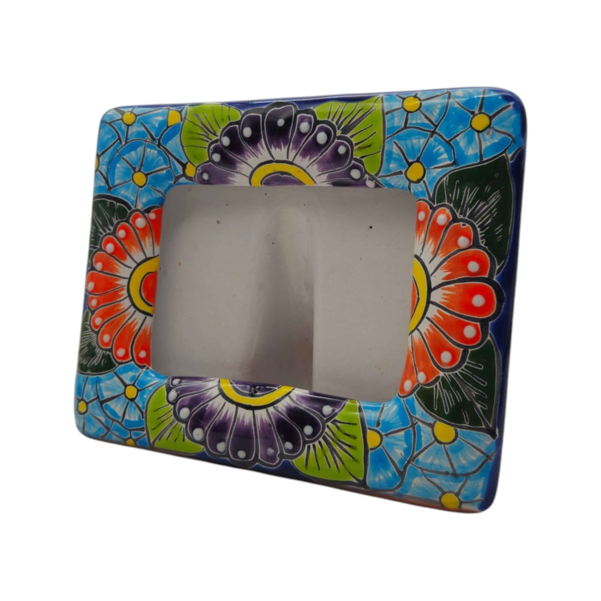 Talavera Picture Frame | Colorful Handcrafted Mexican Home Decor