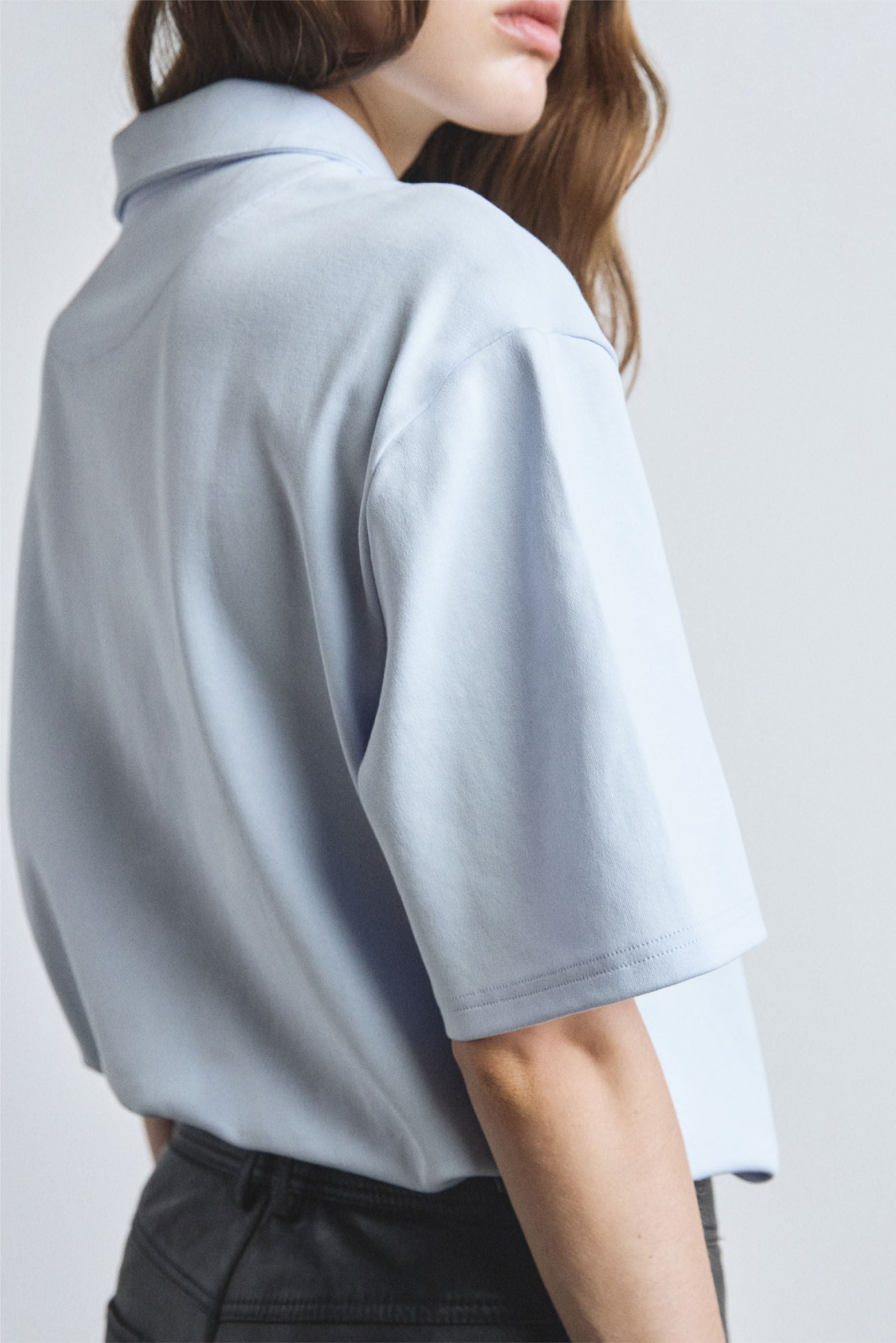 Spring short sleeve polo for men
