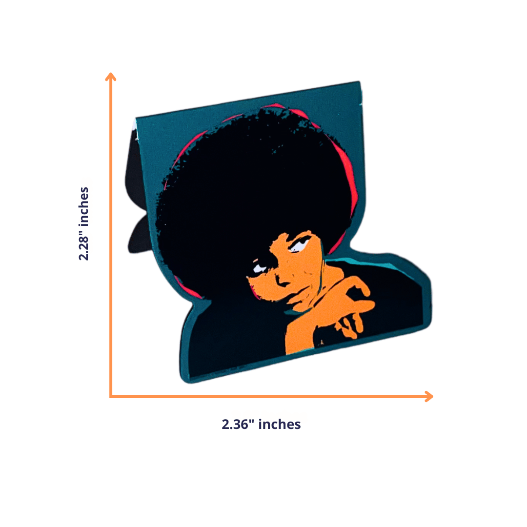 Angela Davis Magnetic Page Marker