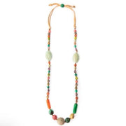 Caribbean Emerald Tropical Necklace