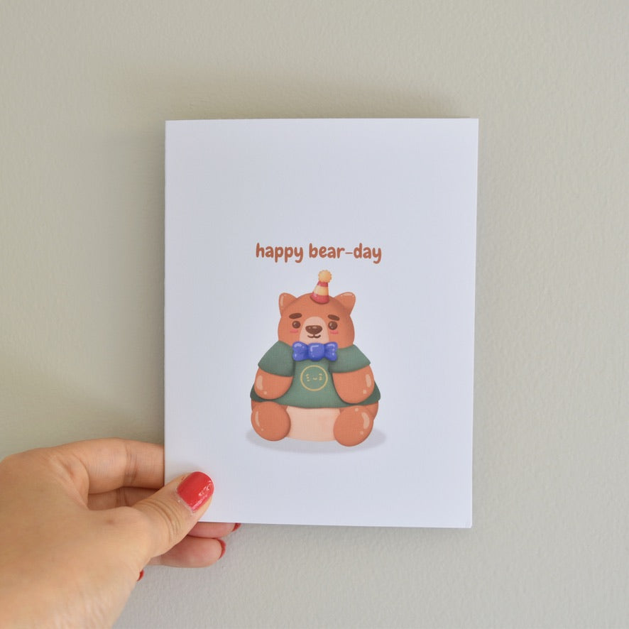 Happy Bear Day Greeting Card