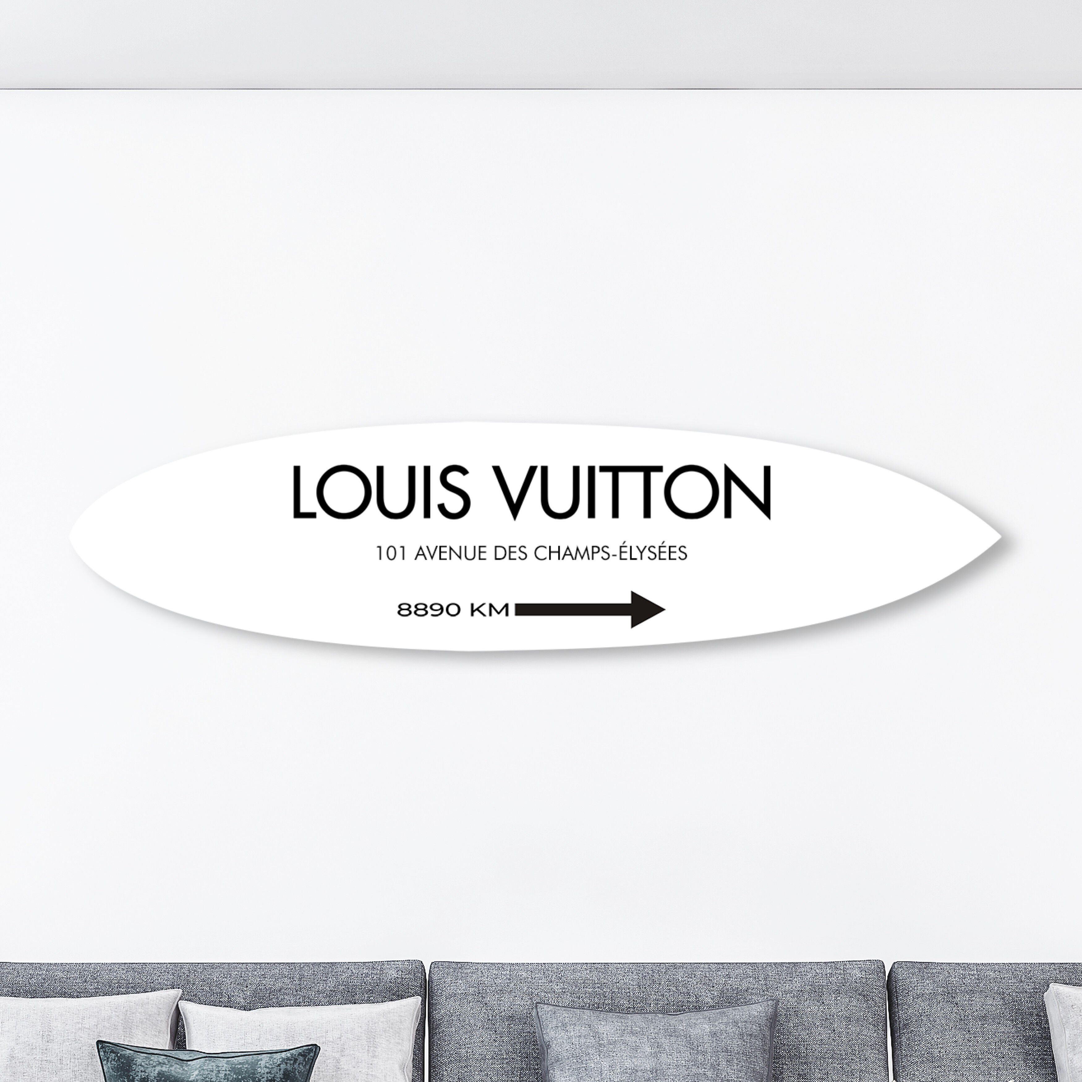 Parisian Minimalist Surfboard