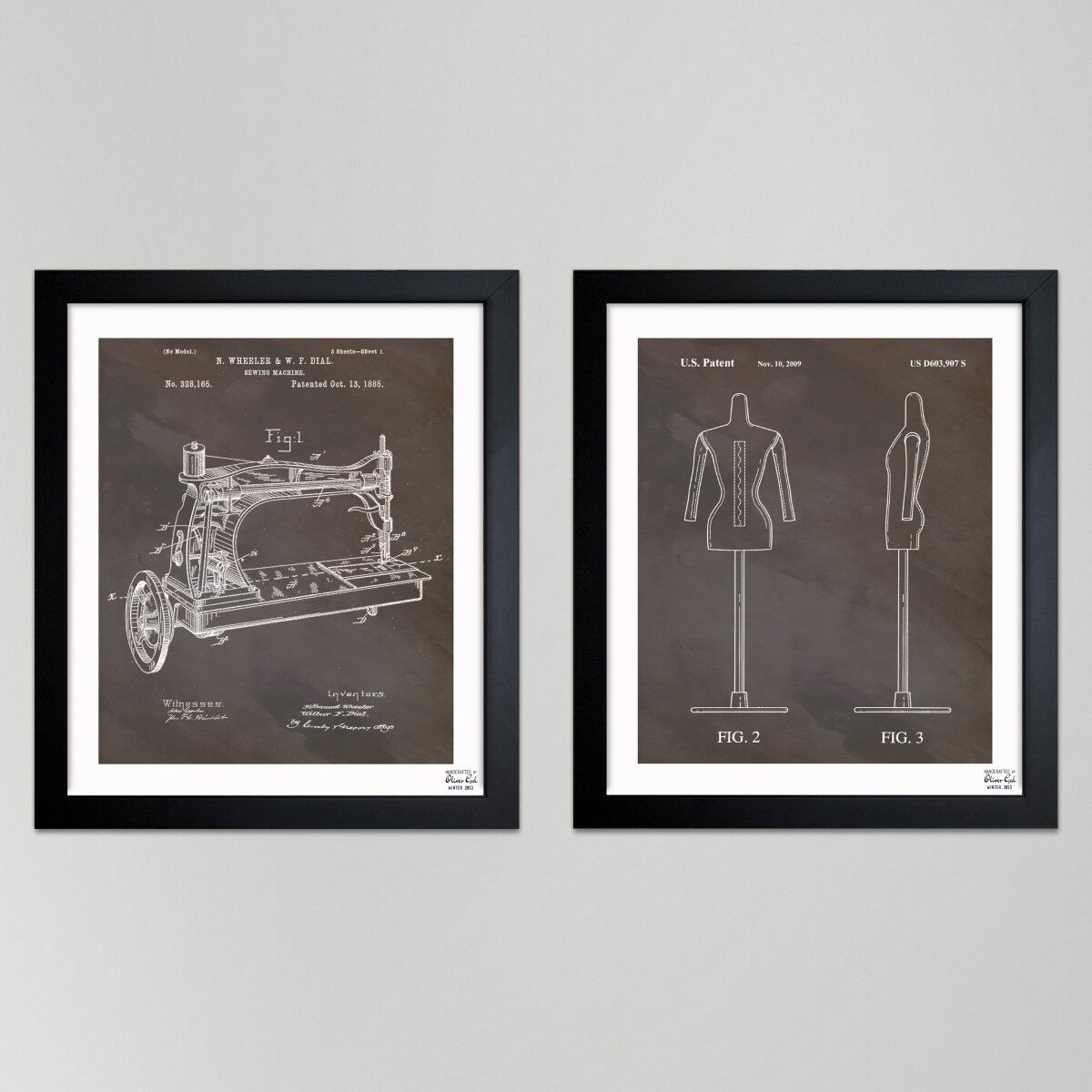 Sewing Machine and Mannequin Pack of Two