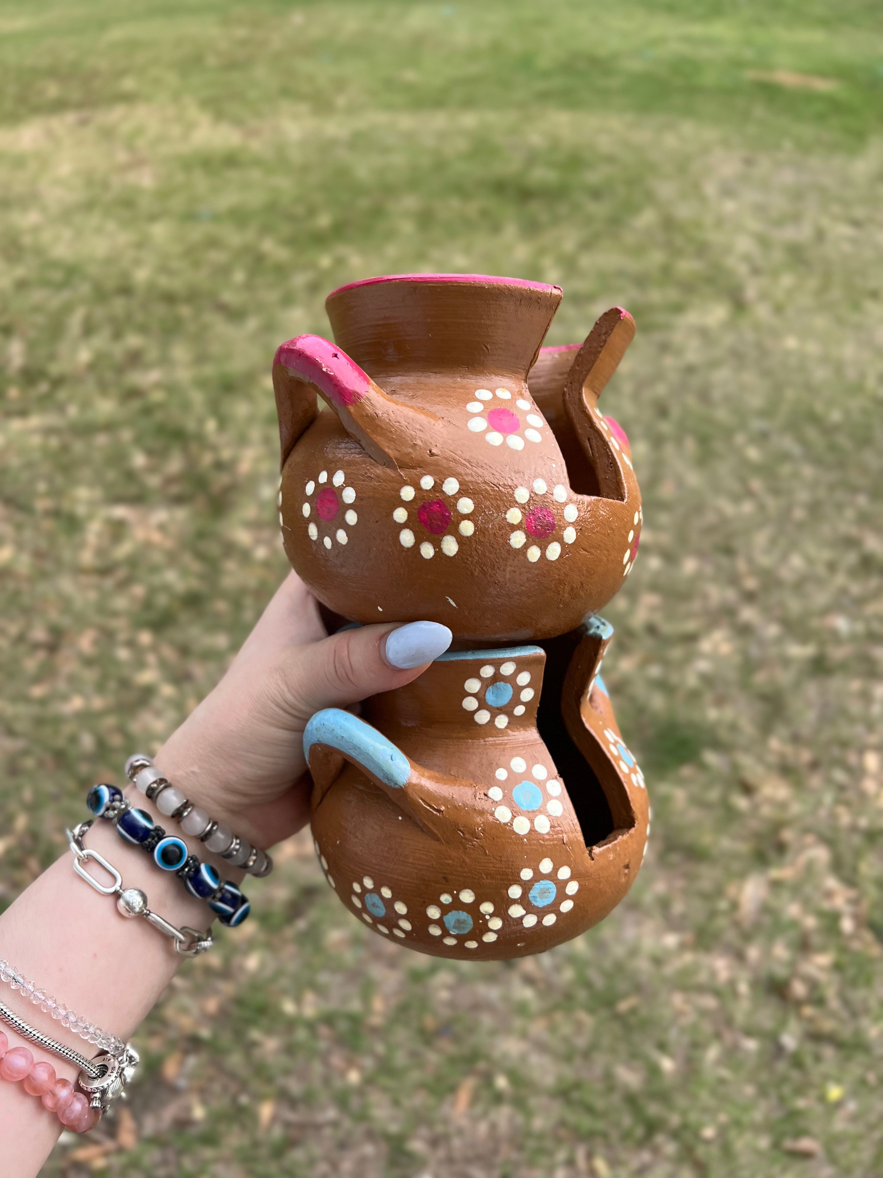 Pottery Napkin Holder