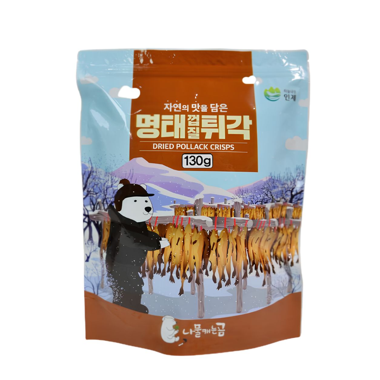 Collagen Prince Dried Pollock Skin Bugak (Original Flavor, 130g)