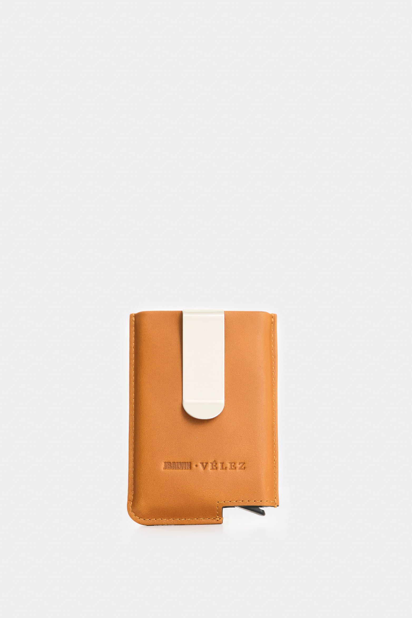 Miniwallet leather document holder for men