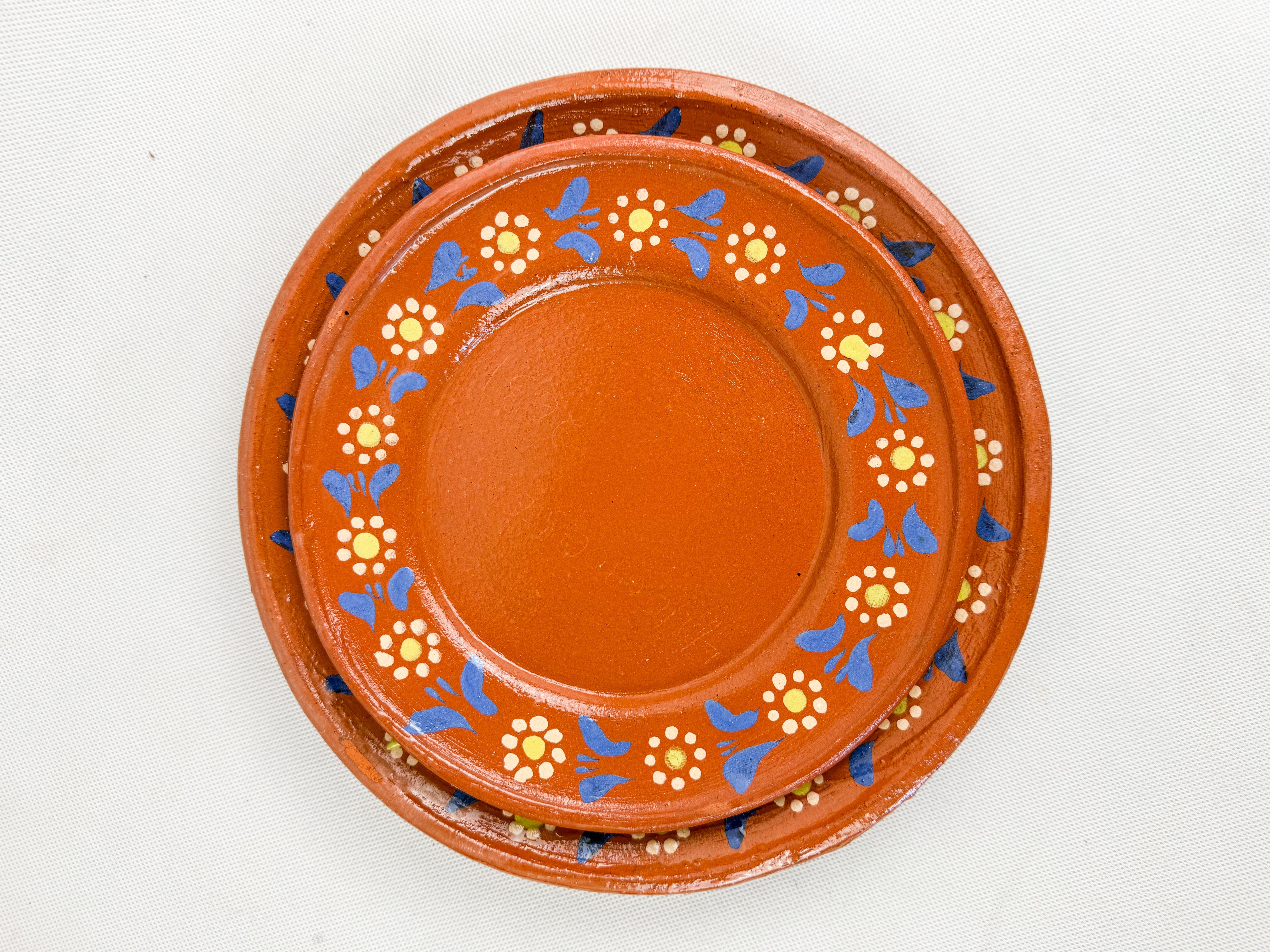 Michoacan Red Clay Pottery Dinnerware Set - Vajilla de Barro