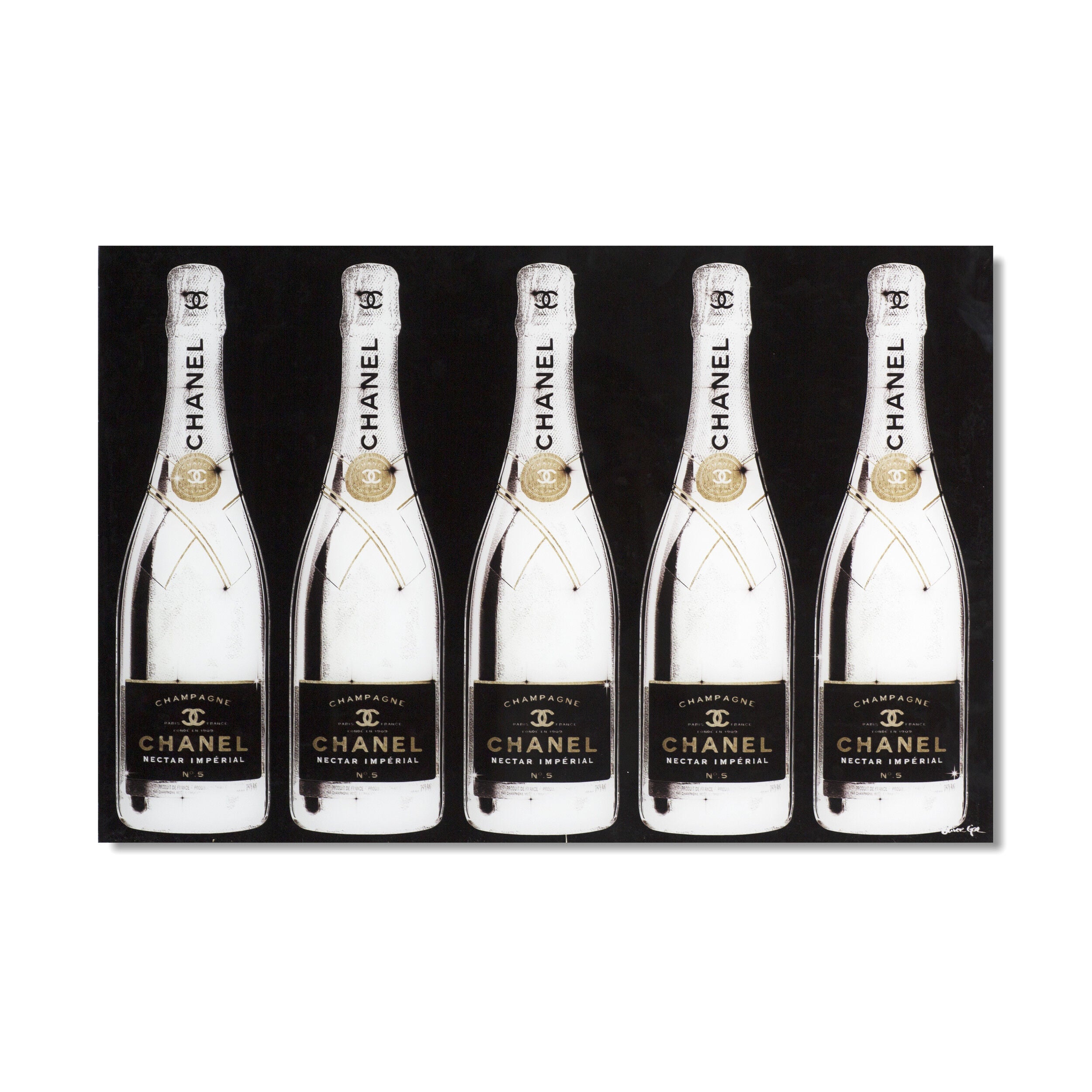 Drink Up Champagne Black