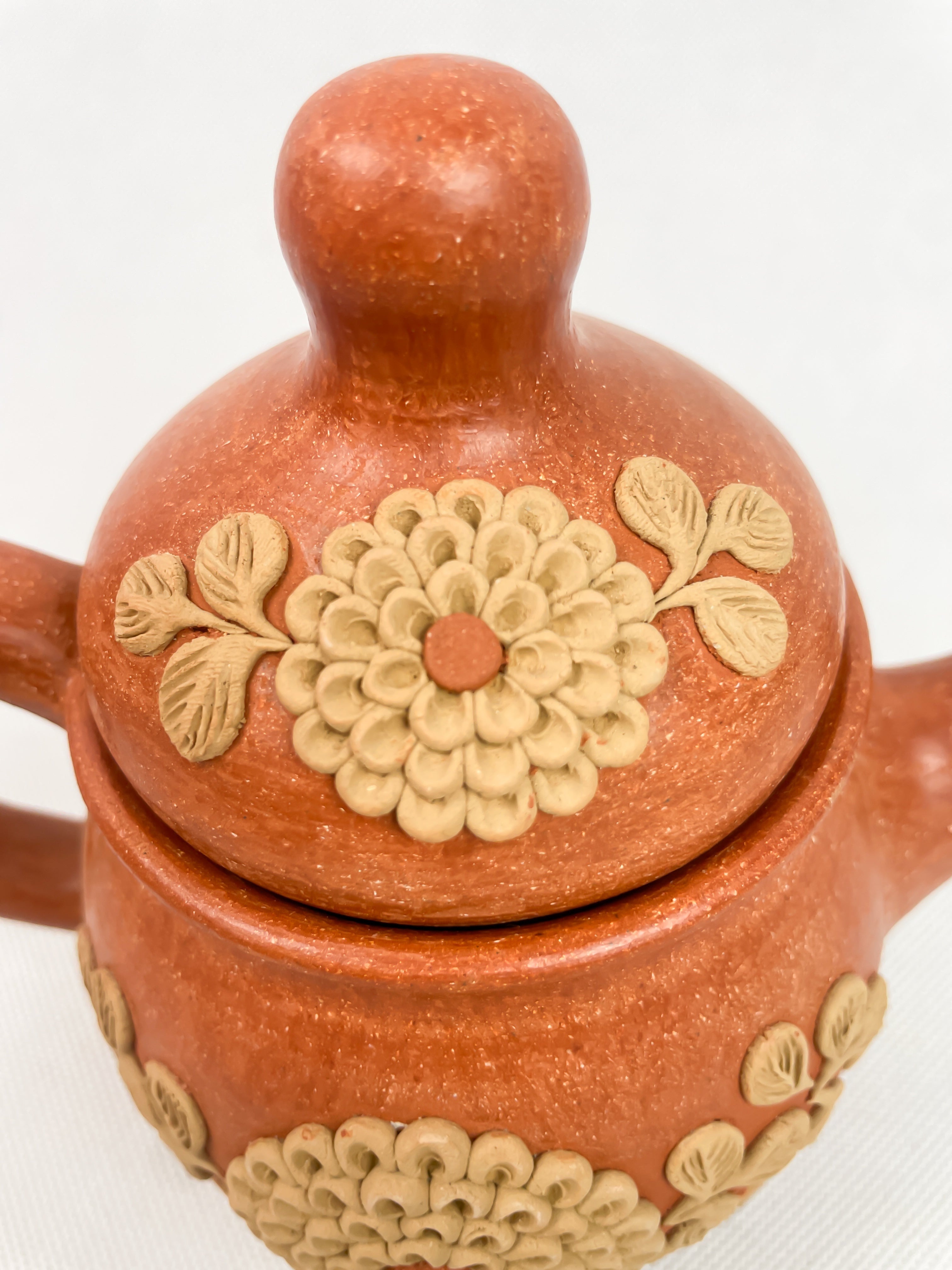 Velasco Oaxaca Red Clay Tea Pot - Tetera Barro