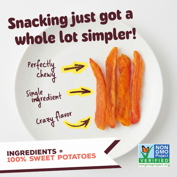 Original Chewy Dried Sweet Potato – Asian Snack (Pack of 5)